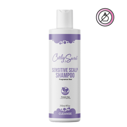 Sensitive Scalp Shampoo - Fragrance Free - Curly Secret