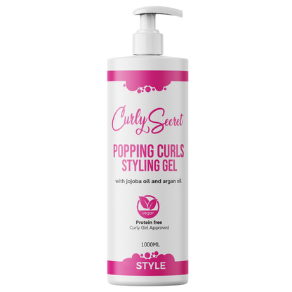 Popping Curls Styling Gel - Curly Secret